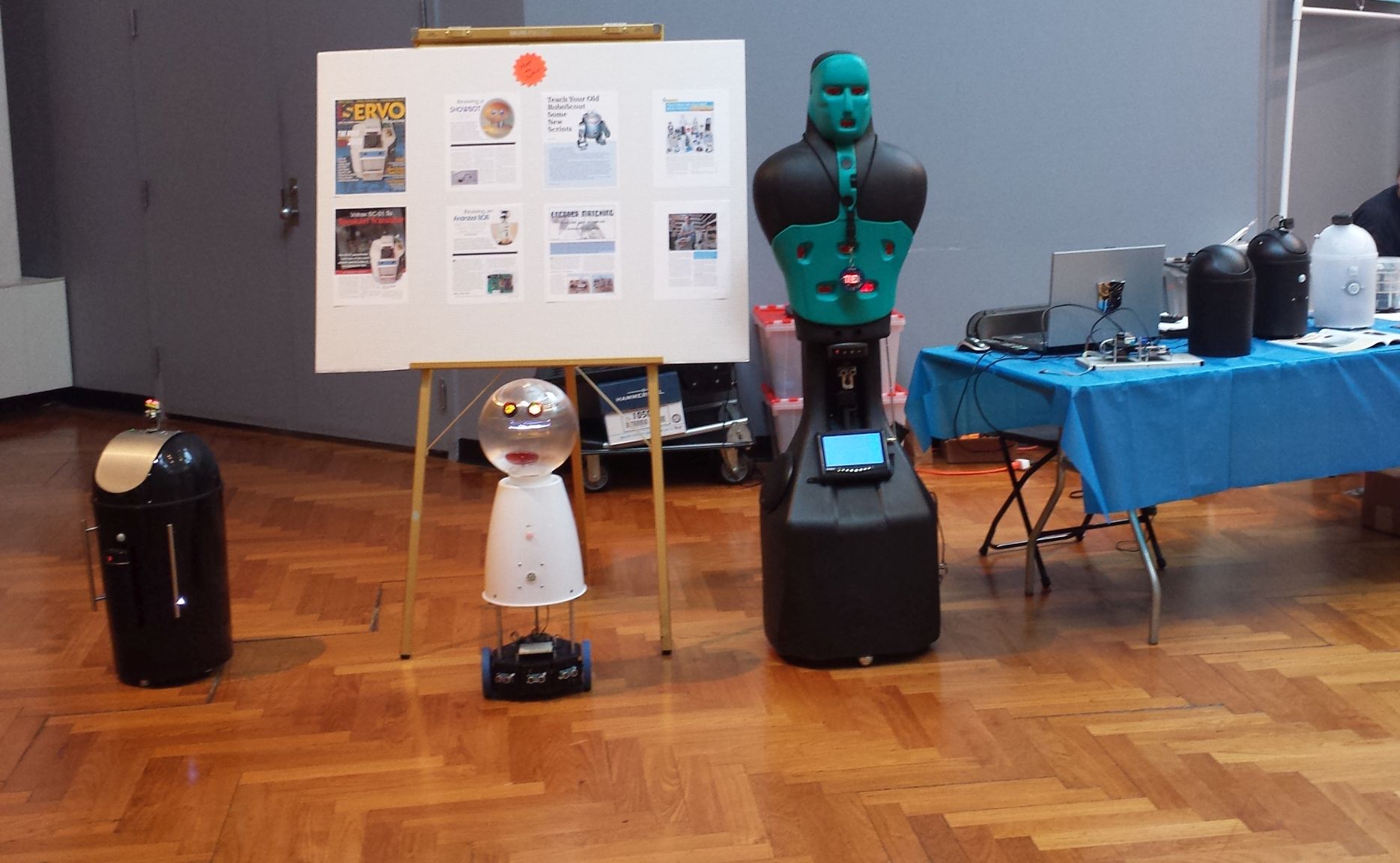 Robots at Henry Ford Maker Faire